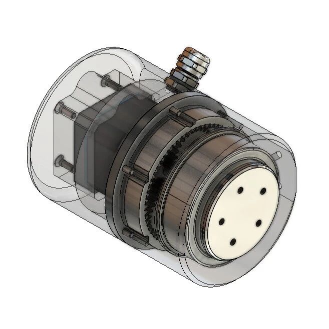 【工程机械】Closed-Loop NEMA 17紧凑型大扭矩行星驱动执行器3D数模图纸