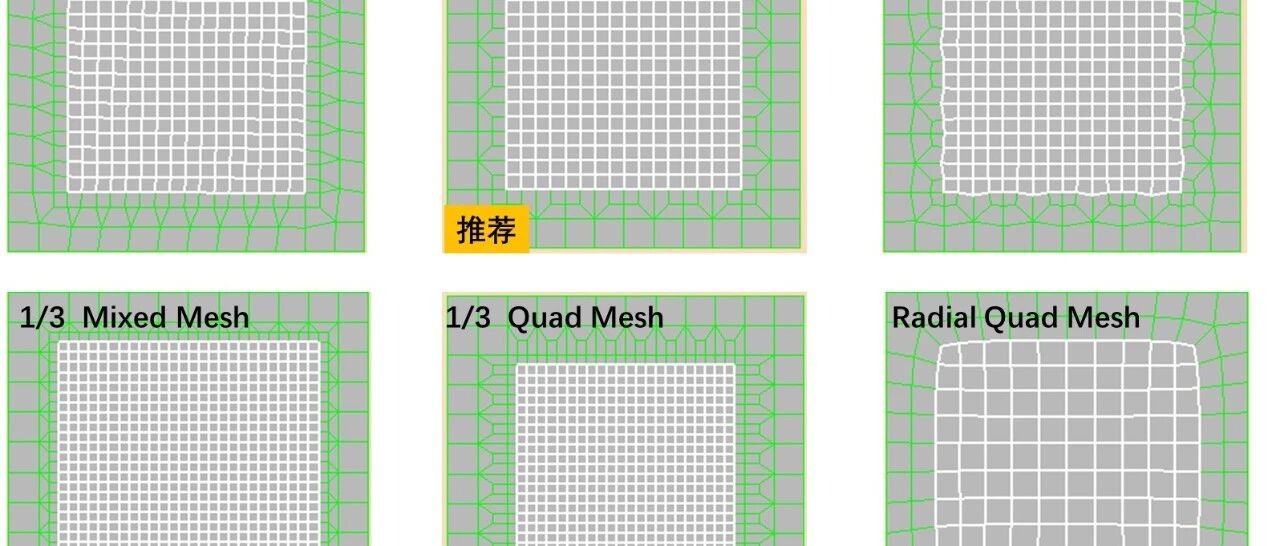 ANSA基础｜粗网格里“抠”细节：过渡网格的三把细化刮刀