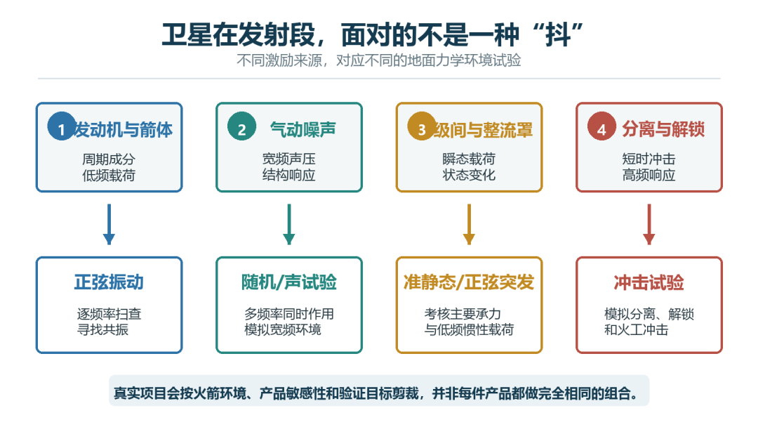 卫星发射力学环境与试验方法