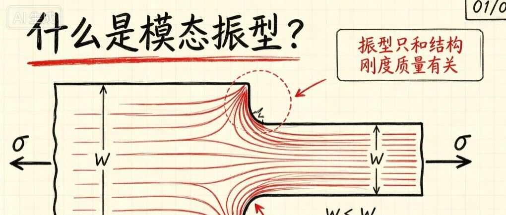 有限元每日一个知识点：模态分析到底在算什么？