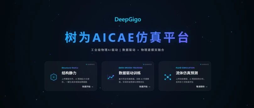 从有限元求解、AI代理模型到物理AI：树为智能AI-CAE网页版上线