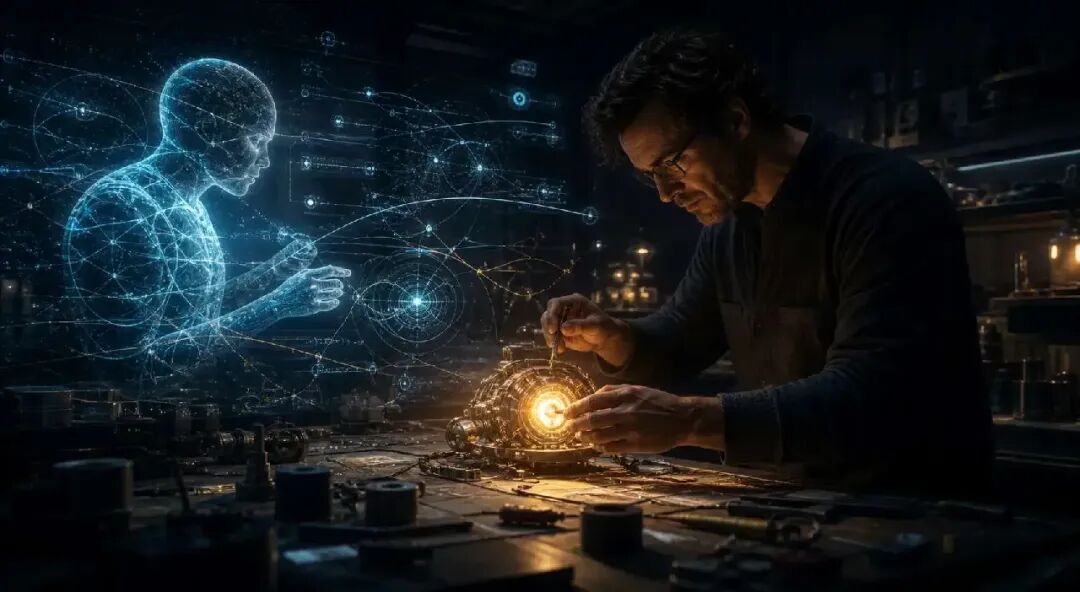 原创发明者亲手组装新的能量核心