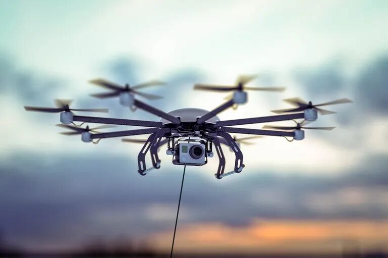 Tethered UAV