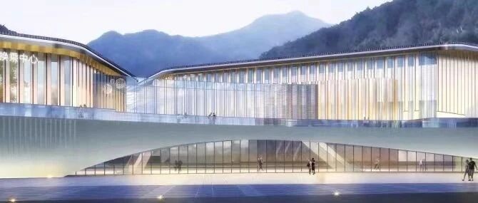 三清山游客中心从CAD平面剖到犀牛BIM建模过程