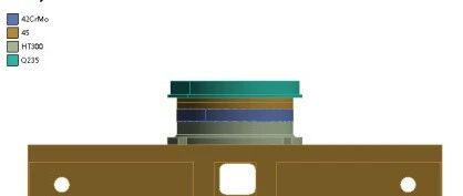 Ansys Mechanical中设置按材料显示模型