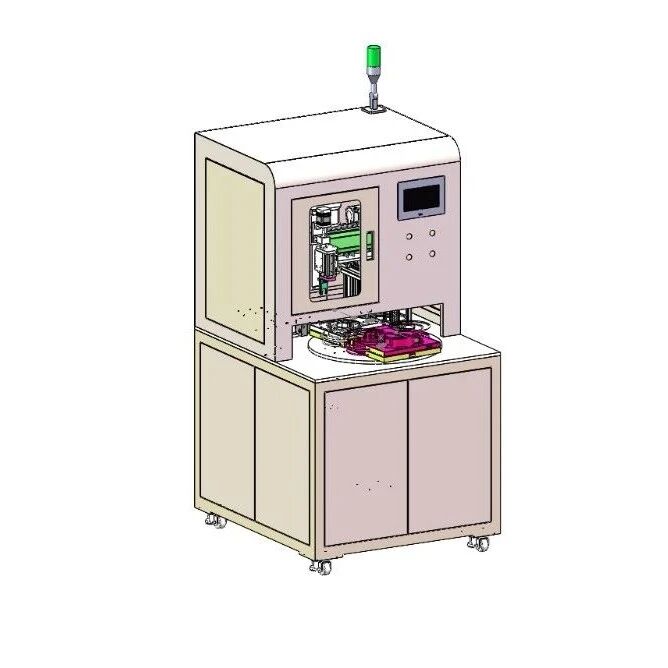 【非标数模】USB自动组装机绑带机3D数模图纸 step格式