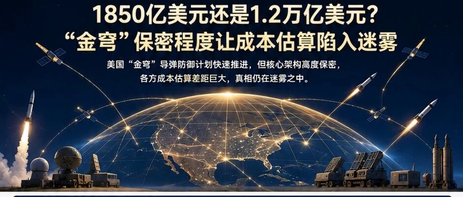 1850亿美元还是1.2万亿美元？“金穹”保密程度让成本估算陷入迷雾