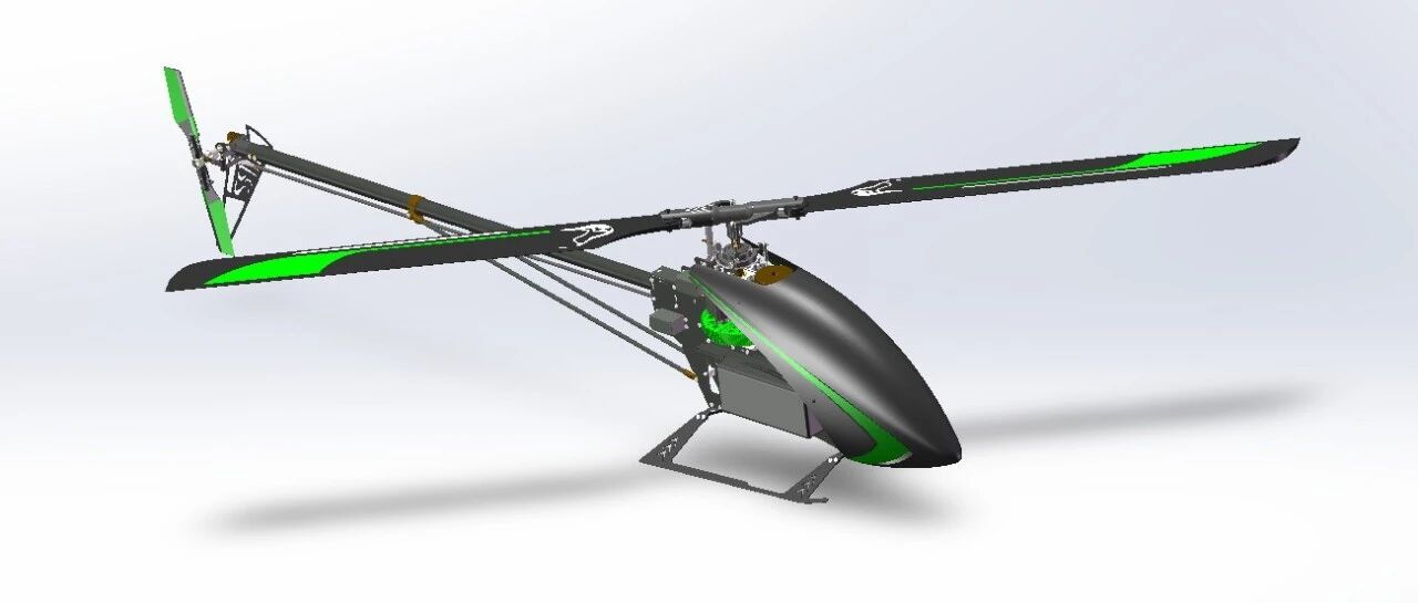 【飞行模型】Screamin'Ghost H5V3纤细玩具无人机3D数模图纸 STP格式