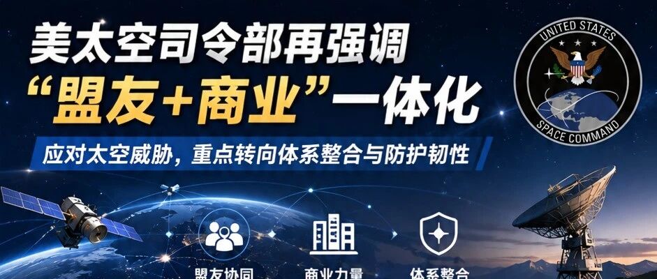 美太空司令部再强调“盟友+商业”一体化：应对太空威胁，重点转向体系整合与防护韧性
