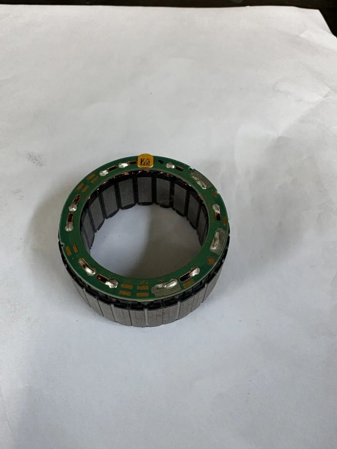 环形PCB与定子轴向对应关系