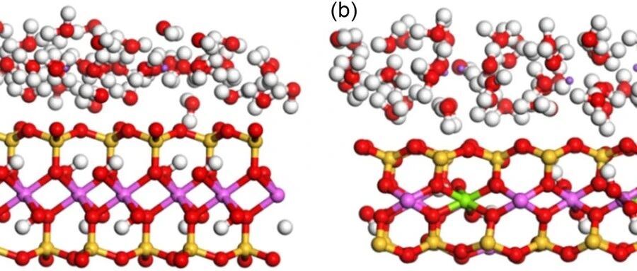 蒙脱石吸水分子动力学模拟