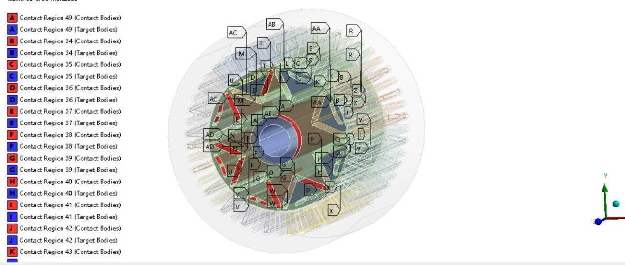 Ansys Mechanical中自动接触探测设置
