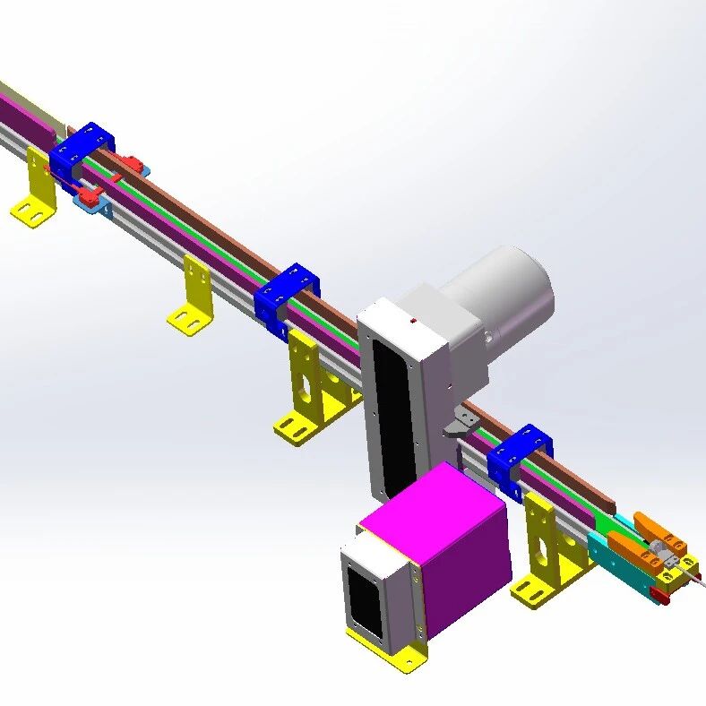【非标数模】Mini conveyor微型输送机3D数模图纸 STP格式