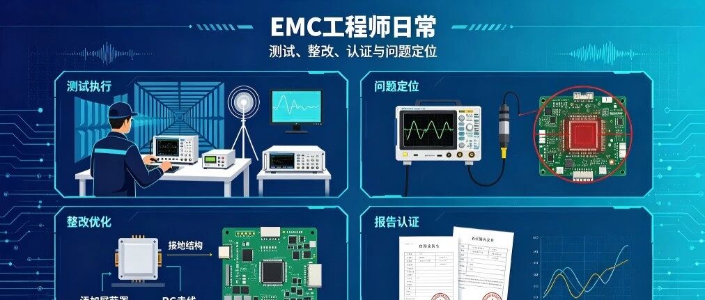 EMC工程师的日常：测试、整改、写报告，高效时间分配方案