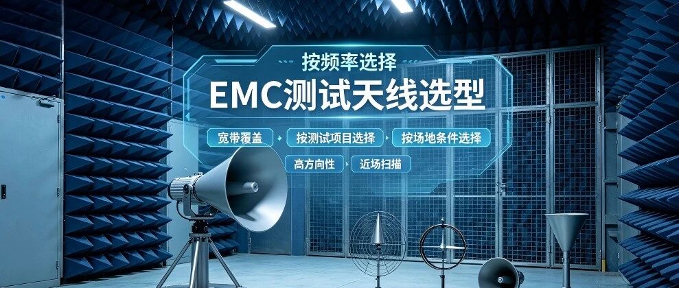EMC测试天线选型：到底看增益还是看频率范围？