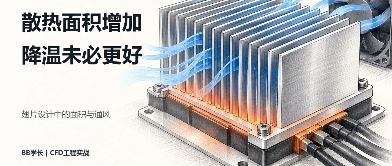 散热器翅片越密，散热未必越好