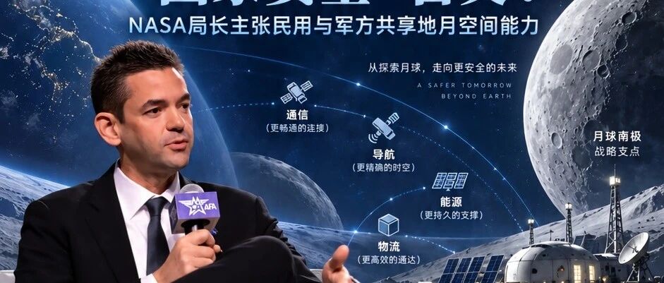 重返月球为何被赋予“国家安全”含义？NASA局长主张民用与军方共享地月空间能力