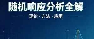 随机响应分析全流程