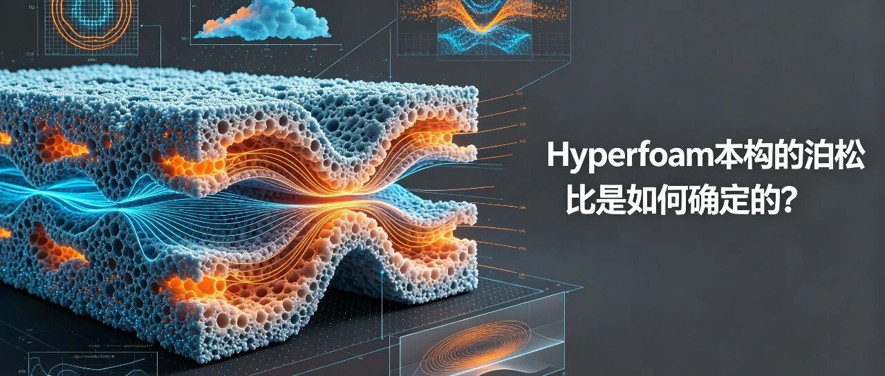 Hyperfoam本构的泊松比是如何确定的？