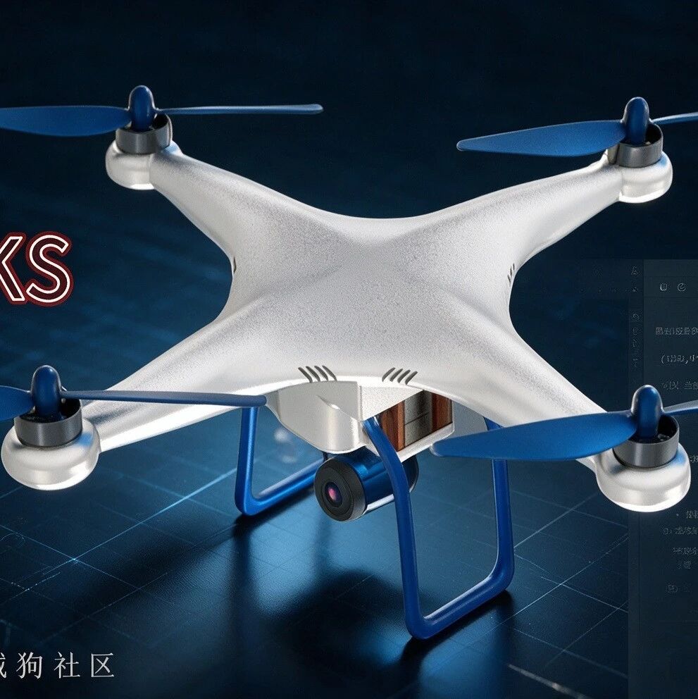 【AI+机械】四旋翼无人机 AI控制Solidworks建模
