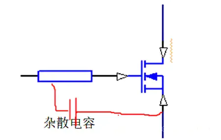 MOS管 栅极电阻 串联 图片