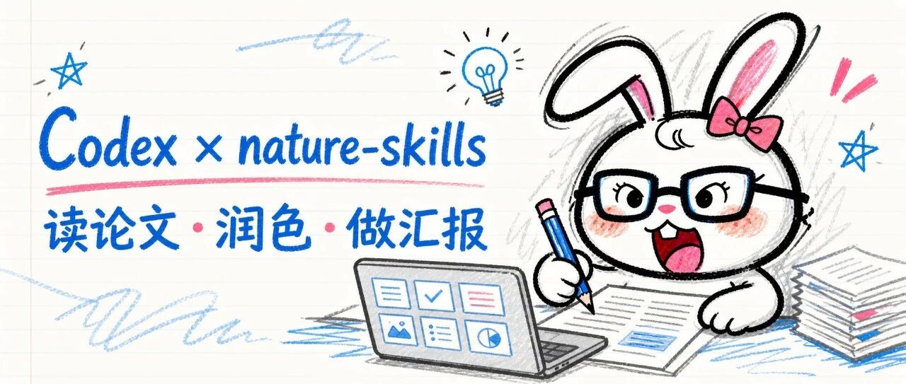 给Codex装上nature-skills，读论文、内容润色、做汇报都是怎么用的？