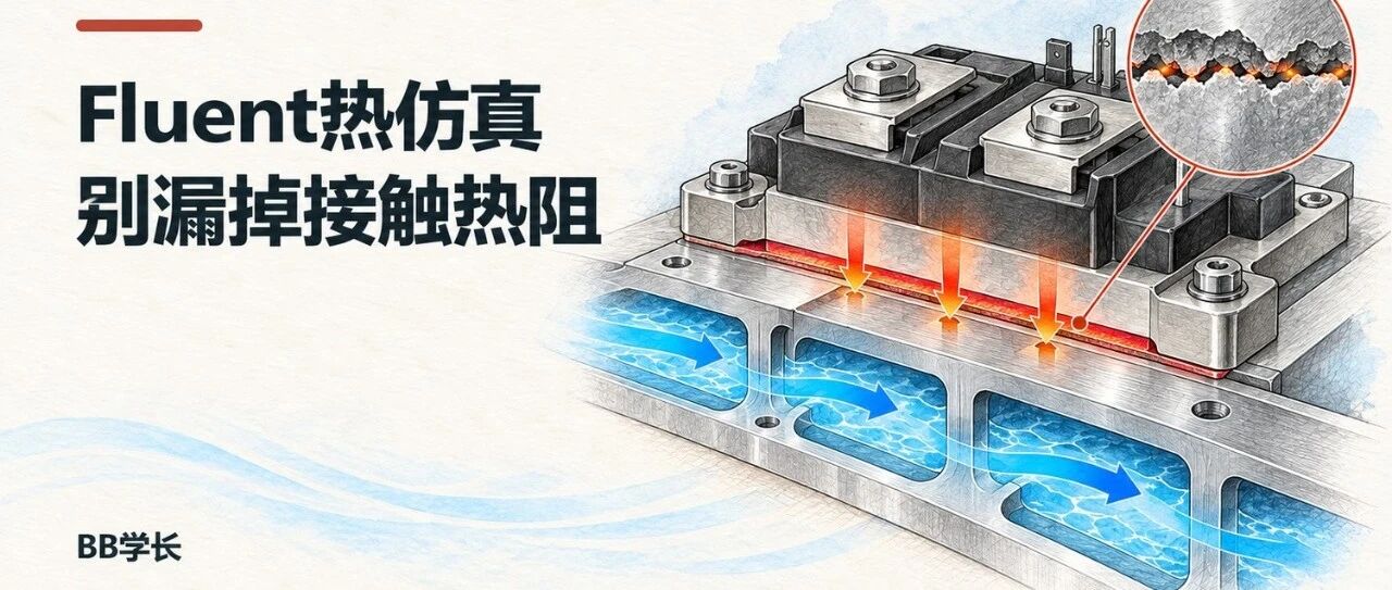 Fluent热仿真温度偏低，接触热阻可能被忽略了