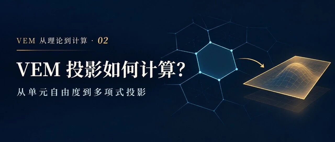 VEM 从理论到计算（二）｜不显式写出形函数，如何计算位移投影？