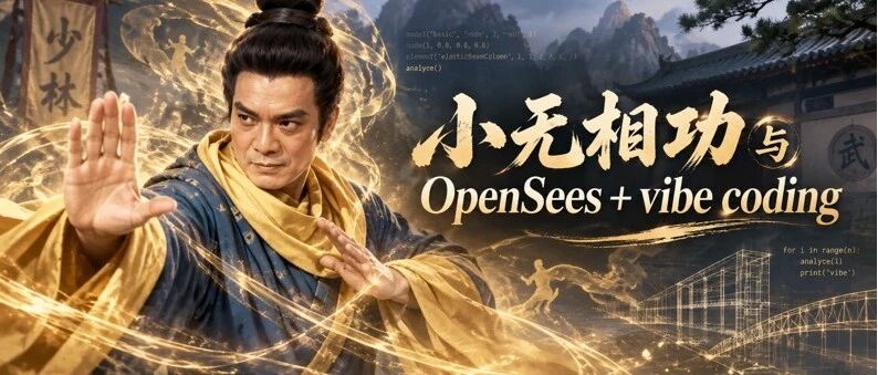 小无相功与OpenSees + vibe coding