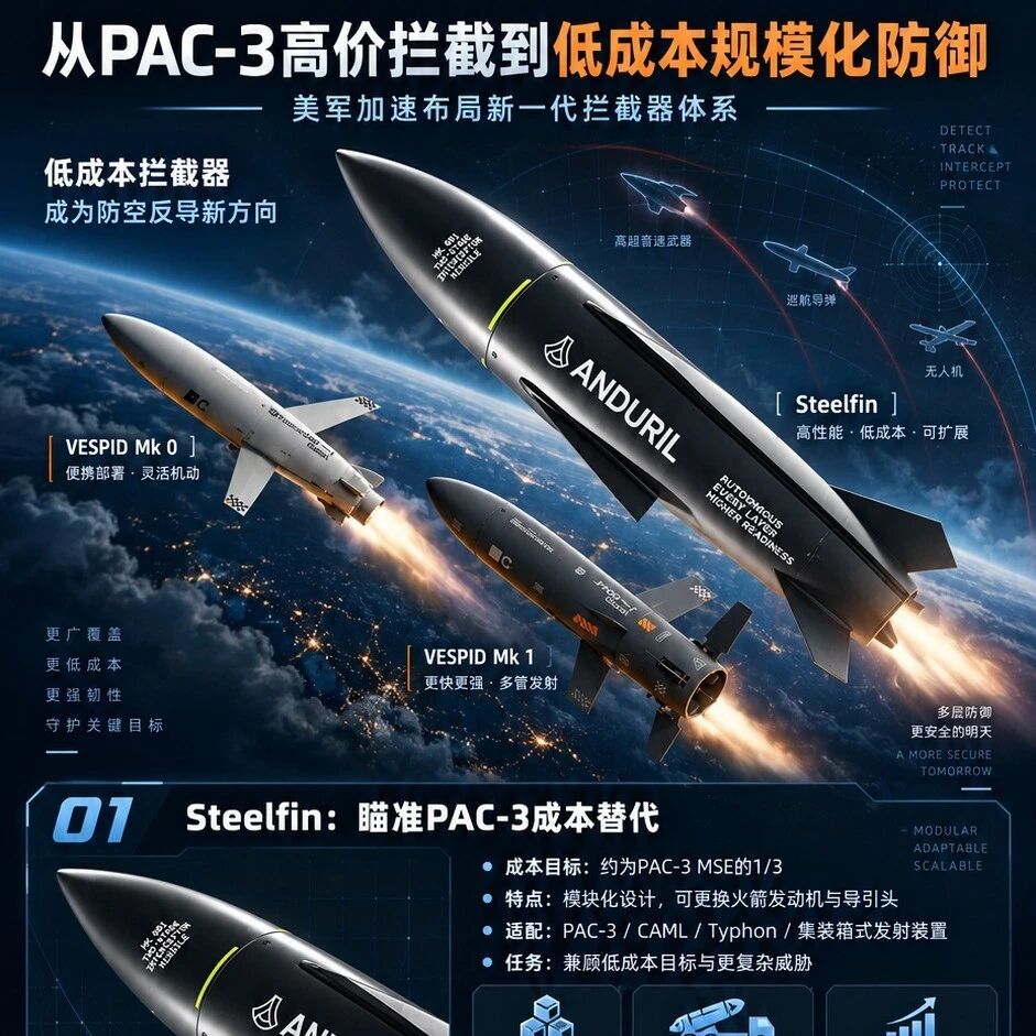 从PAC-3高价拦截到低成本规模化防御：美军加速布局新一代拦截器体系