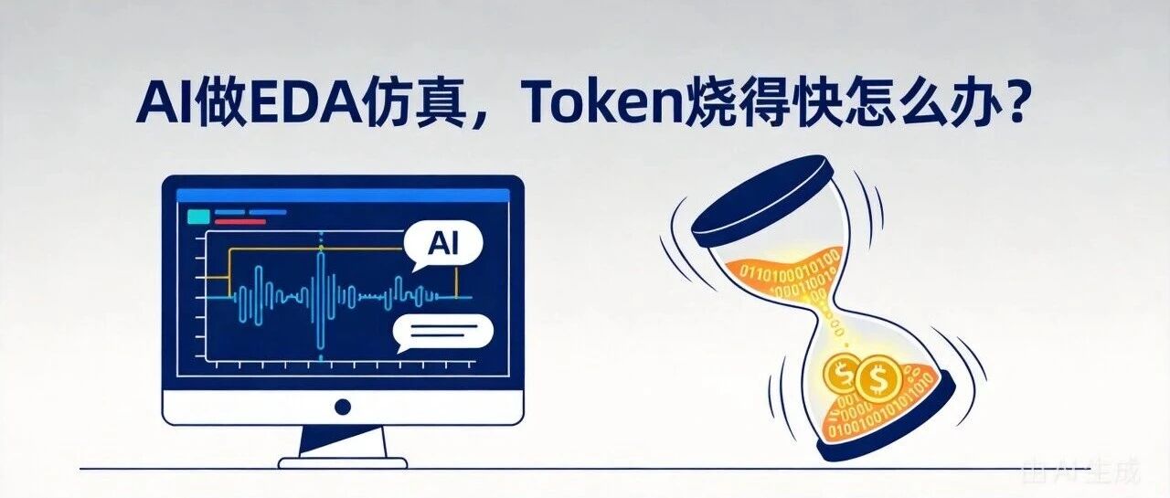 我用AI做EDA仿真，Token烧得快怎么办？