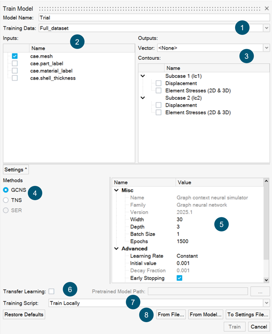 训练模型GUI