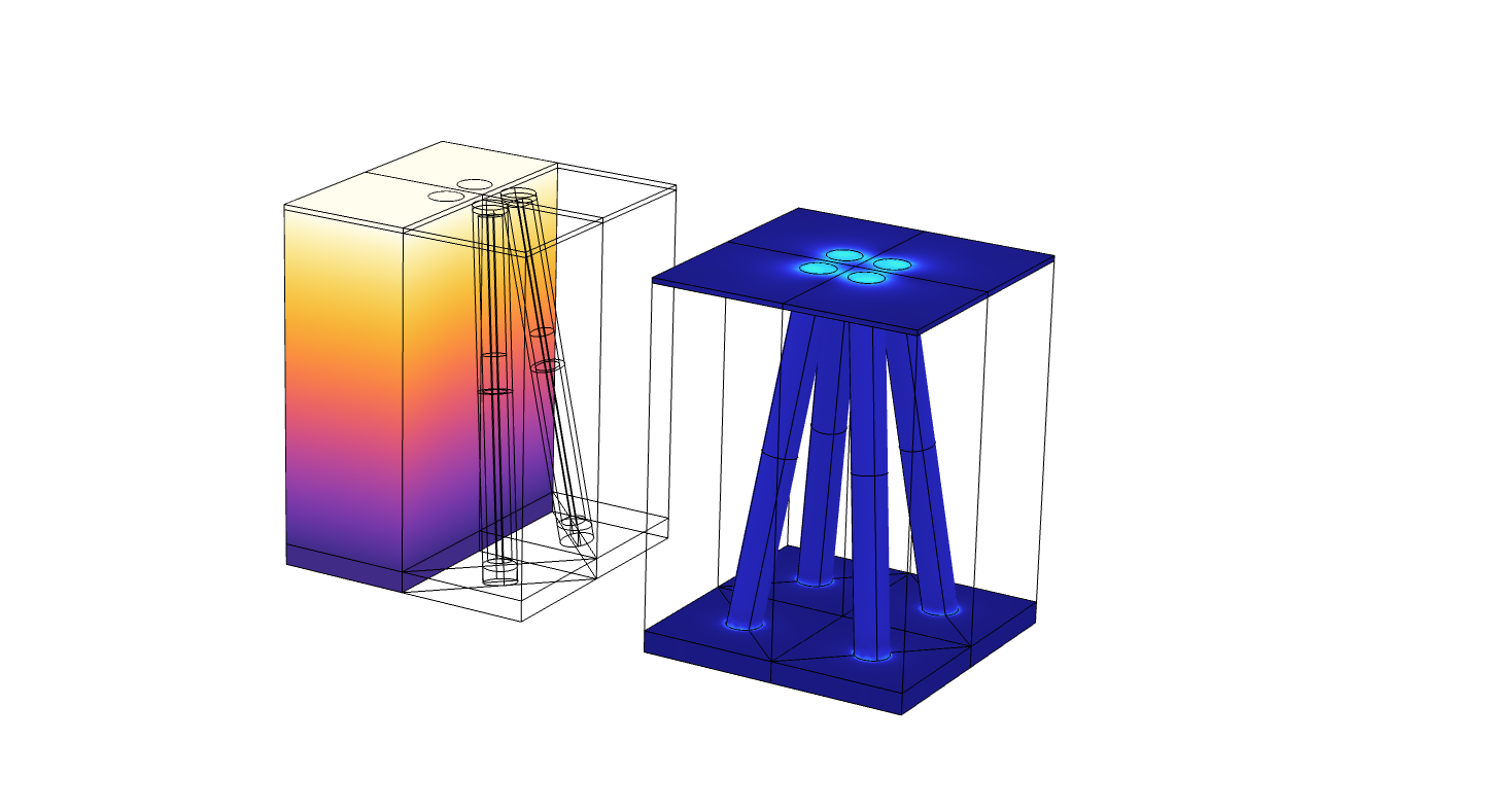 热固耦合热应力计算-光学镜头、绝热结构等