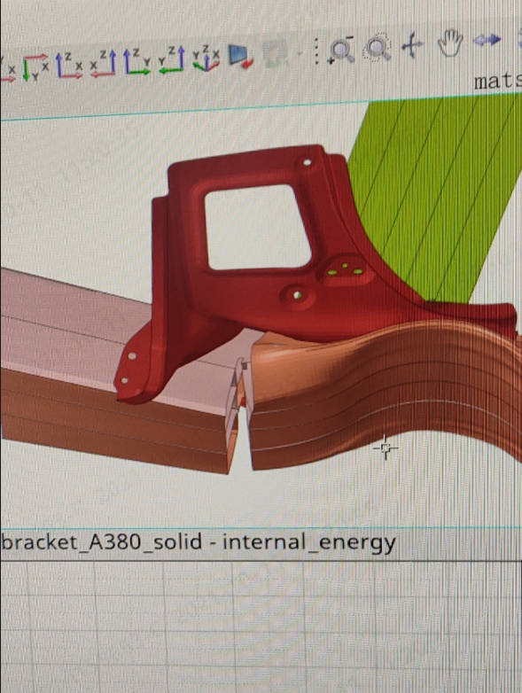 hypermesh、hyperview、CATIA、optistruct、非线性分析(挤压，碰撞动态分析)