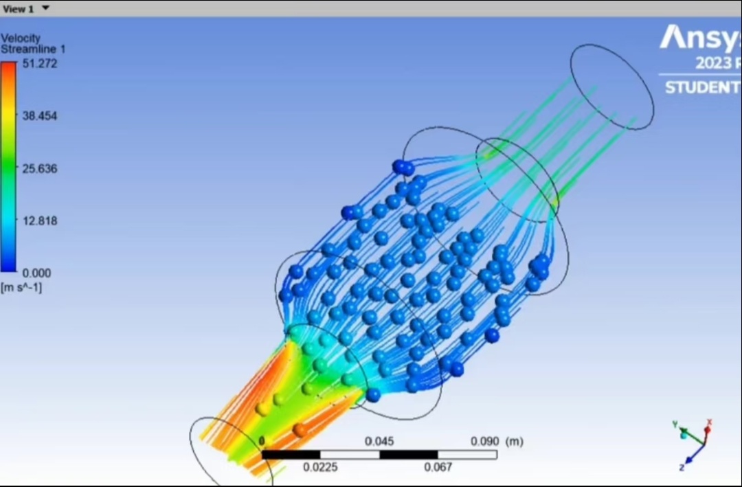 Ansys Fluent 变截面管道流体流动仿真