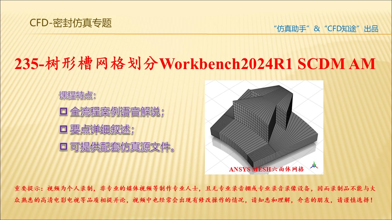 235-树形槽网格划分Workbench2024R1 SCDM AM.jpg