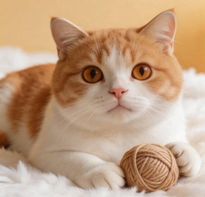 过斑马线的猫